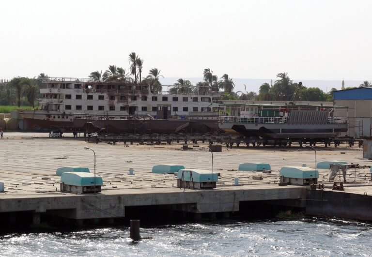 Nile cruise ship Esna